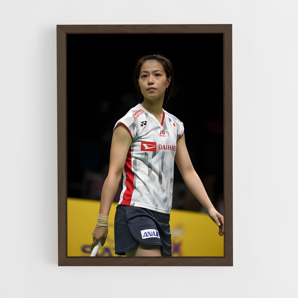 Poster Badminton en Blanc (vue 5)